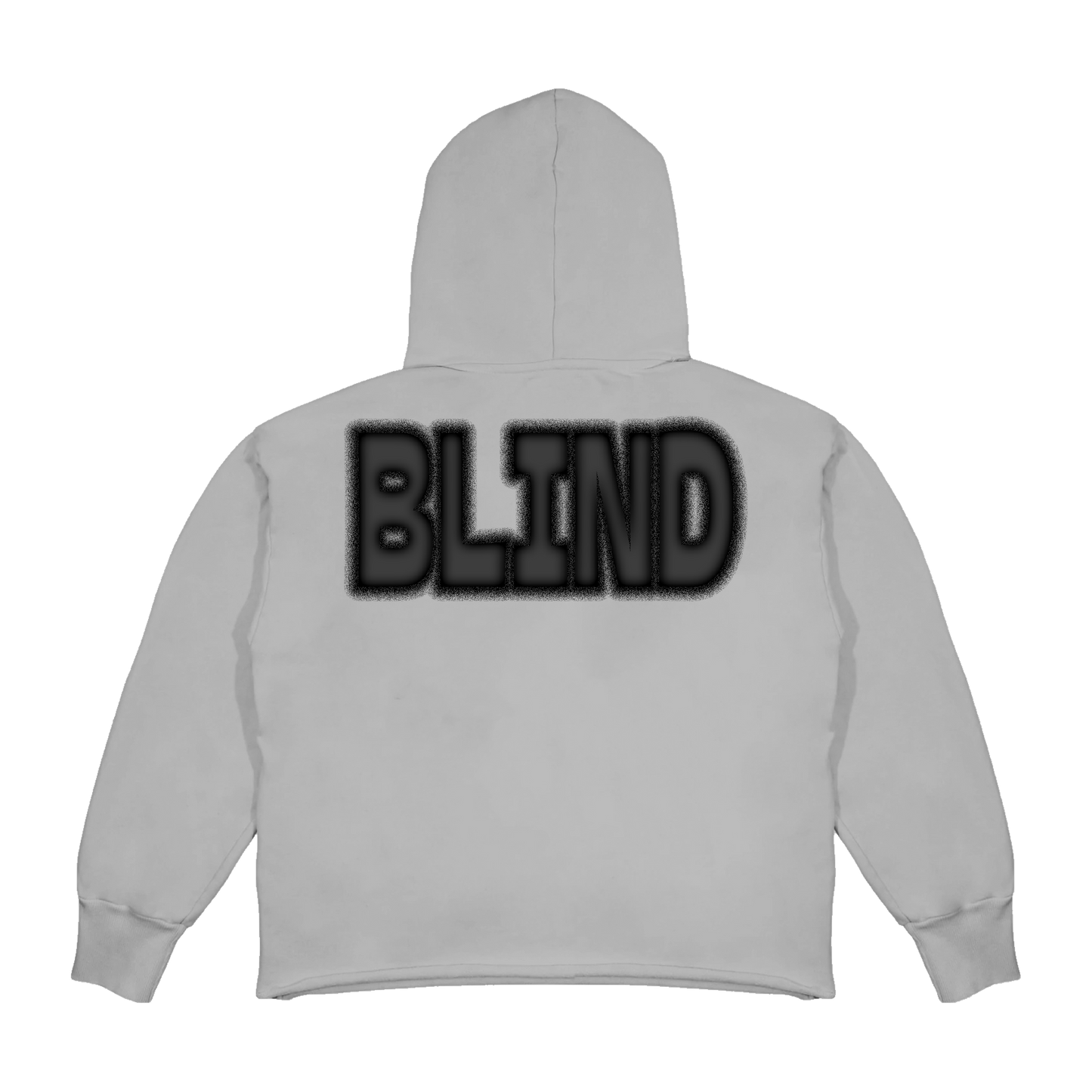 Gray Distressed Hoodie